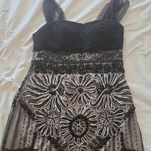 Black dress - beautiful details